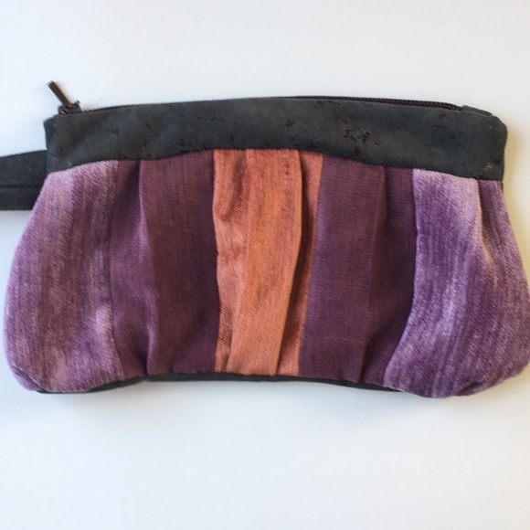 💋Valor Boho Clutch Sm Purse Wristlet Bag Purple - Picture 2 of 7